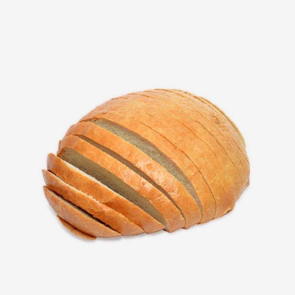 Хліб “Білий”, 1 гатунок круглий різаний