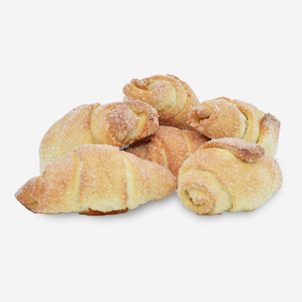 Печиво "Рогалик з абрикосовим повидлом" (2 кг/ящ)